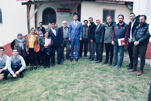 Kaymakamımız Sayın Yasin CEVİZCİ, İlçemiz Elmayazı ve Dereözü köylerini ziyaret etti.